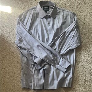 Bonobos Men's Silver Dress Shirt